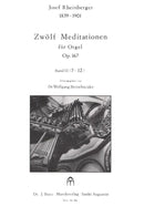 12 Meditationen, op. 167, vol. 2