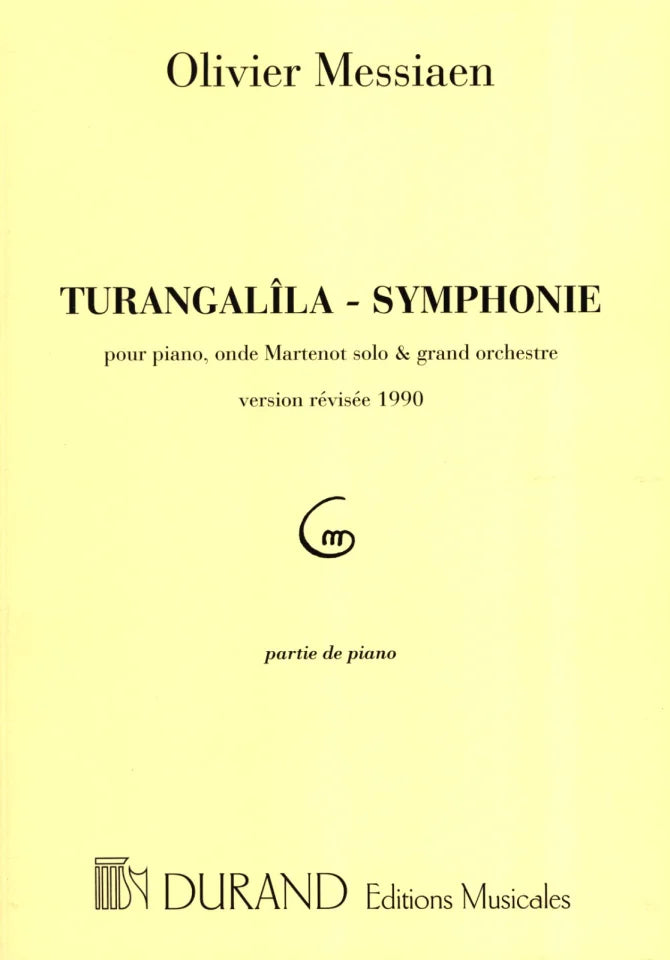 Turangalila - Symphonie (Piano part)