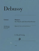 Danses for Harp and String Orchestra（弦楽器パート譜セット）