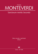 Sanctorum meritis Secondo, SV 278 (Score with cover)