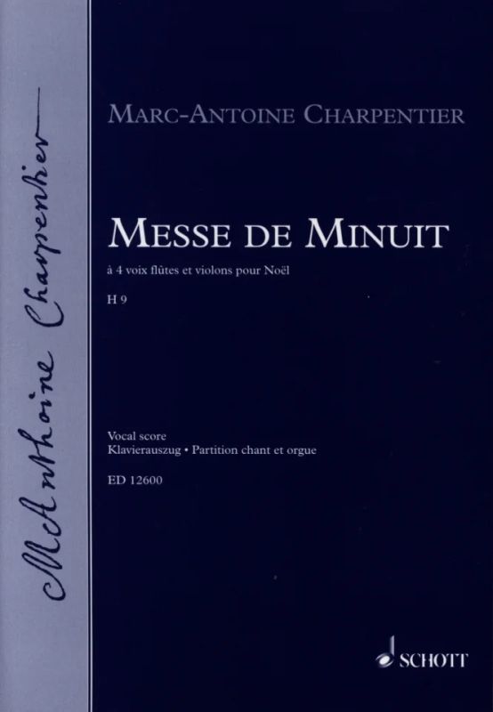 Messe de Minuit H 9 （ヴォーカル・スコア）