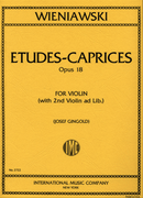 ヴィエニャフスキ：エチュード・カプリース op. 18 (IMC)