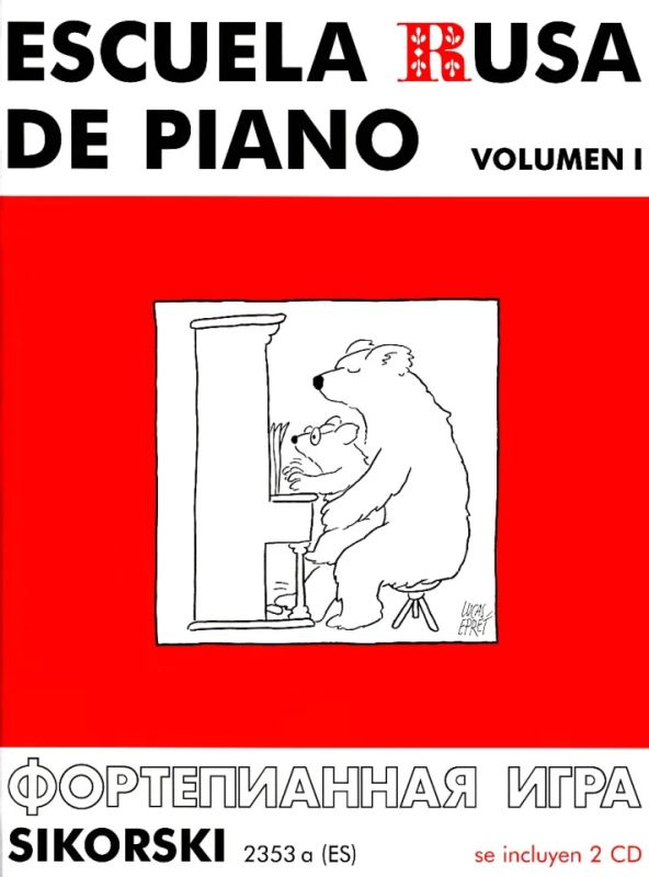 Escuela rusa de piano, vol. 1