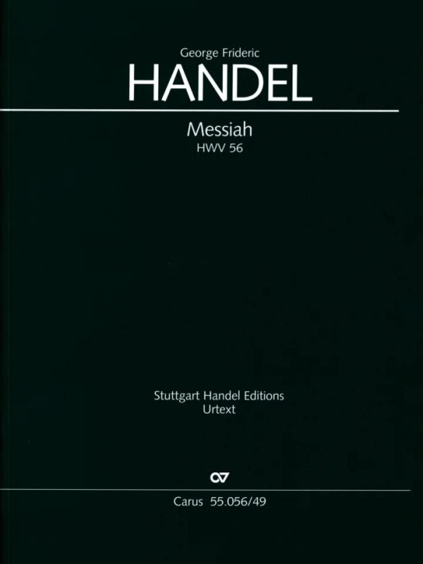 Messiah, HWV 56 [harpsichord・organパート譜]