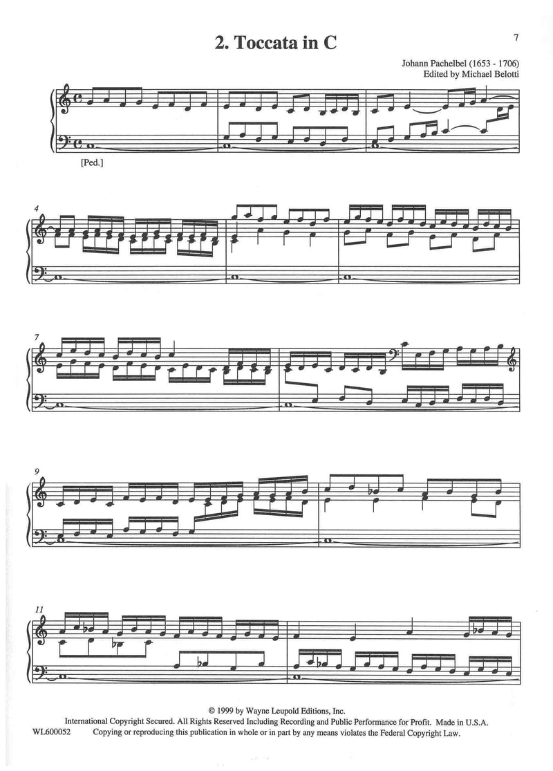 Complete works for keyboard instruments, vol. 1: Preludes and Toccatas <i>Pedaliter</i>