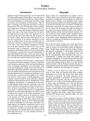 An introduction to the music of Max Reger