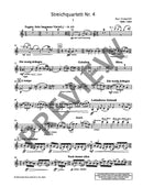 4. Streichquartett = 4th String quartet, op. 22 (Score & Parts)
