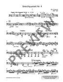 4. Streichquartett = 4th String quartet, op. 22 (Score & Parts)