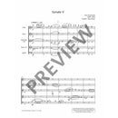 Sonate = Sonata II (Version for wind quintet; Score & Parts)