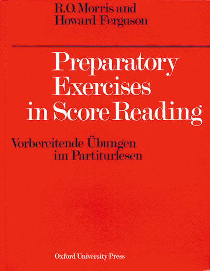 Preparatory Exercises in Score Reading