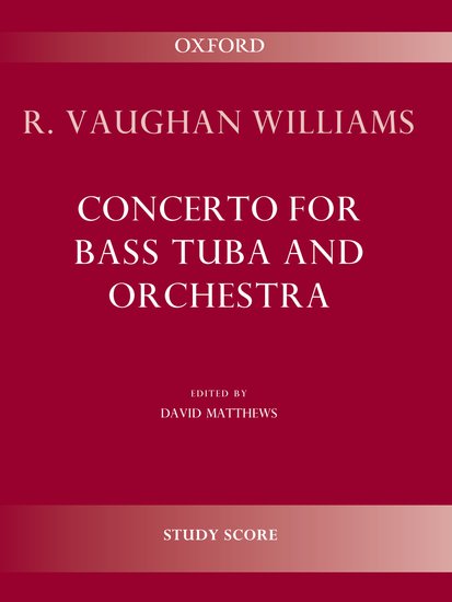 Concerto for bass tuba and orchestra (Study score)