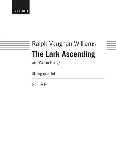 The Lark Ascending (Score for string quartet arrangement)