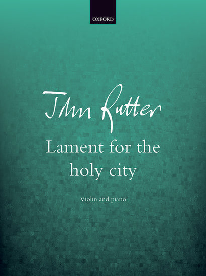 Lament for the holy city (Violin)