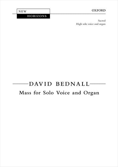 Mass for Solo Voice and Organ (High voice)