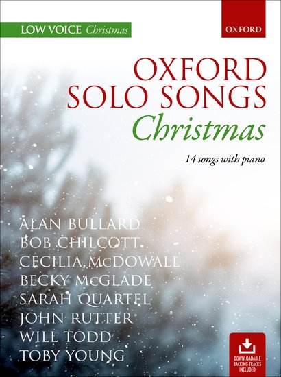 Oxford Solo Songs: Christmas (Low voice)