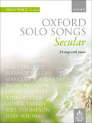 Oxford Solo Songs: Secular (High voice)
