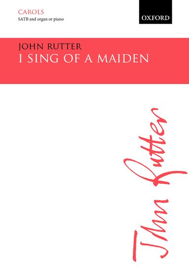 I sing of a maiden (SATB ヴォーカル・スコア）