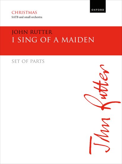 I sing of a maiden (Set of parts)