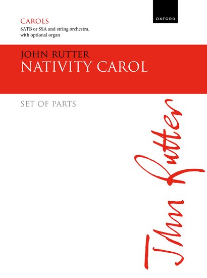 Nativity Carol (Set of parts)