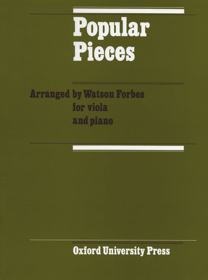 Popular Pieces for Viola