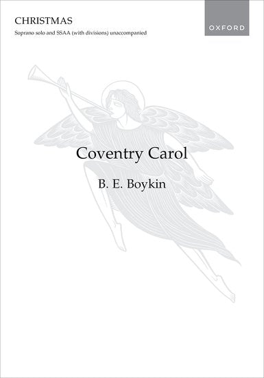 Coventry Carol (SSAA)