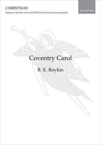 Coventry Carol (SATTB)