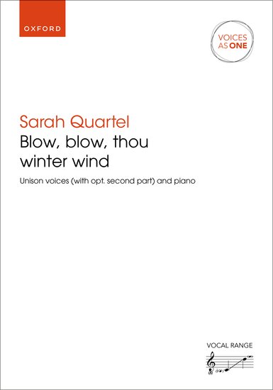 Blow, blow, thou winter wind (Unison)