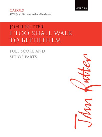 I too shall walk to Bethlehem (Full score & parts)