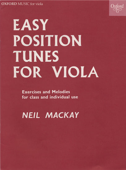 Easy Position Tunes for Viola