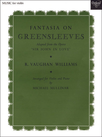 Fantasia on Greensleeves (Violin & Piano)