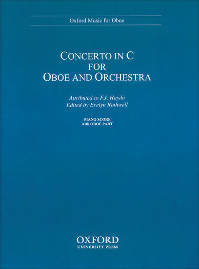 Concerto in C for oboe and orchestra