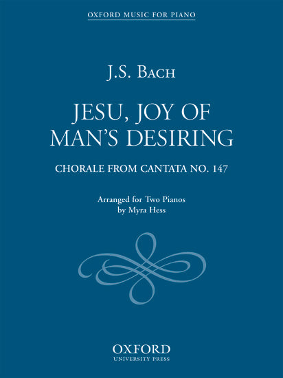 Jesu, Joy of Man's Desiring: Jesu, Joy of Man's Desiring (2 pianos)