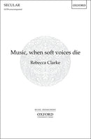 Music, when soft voices die