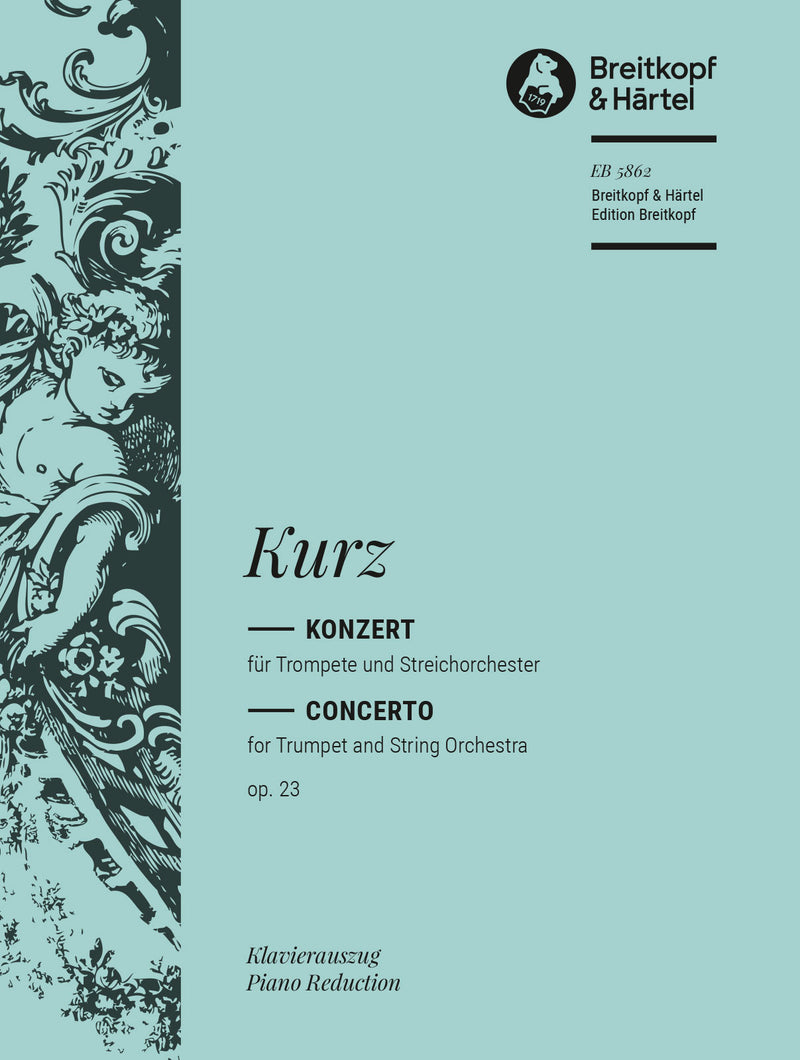 Trompetenkonzert = Trumpet Concerto Op. 23（ピアノ・リダクション）