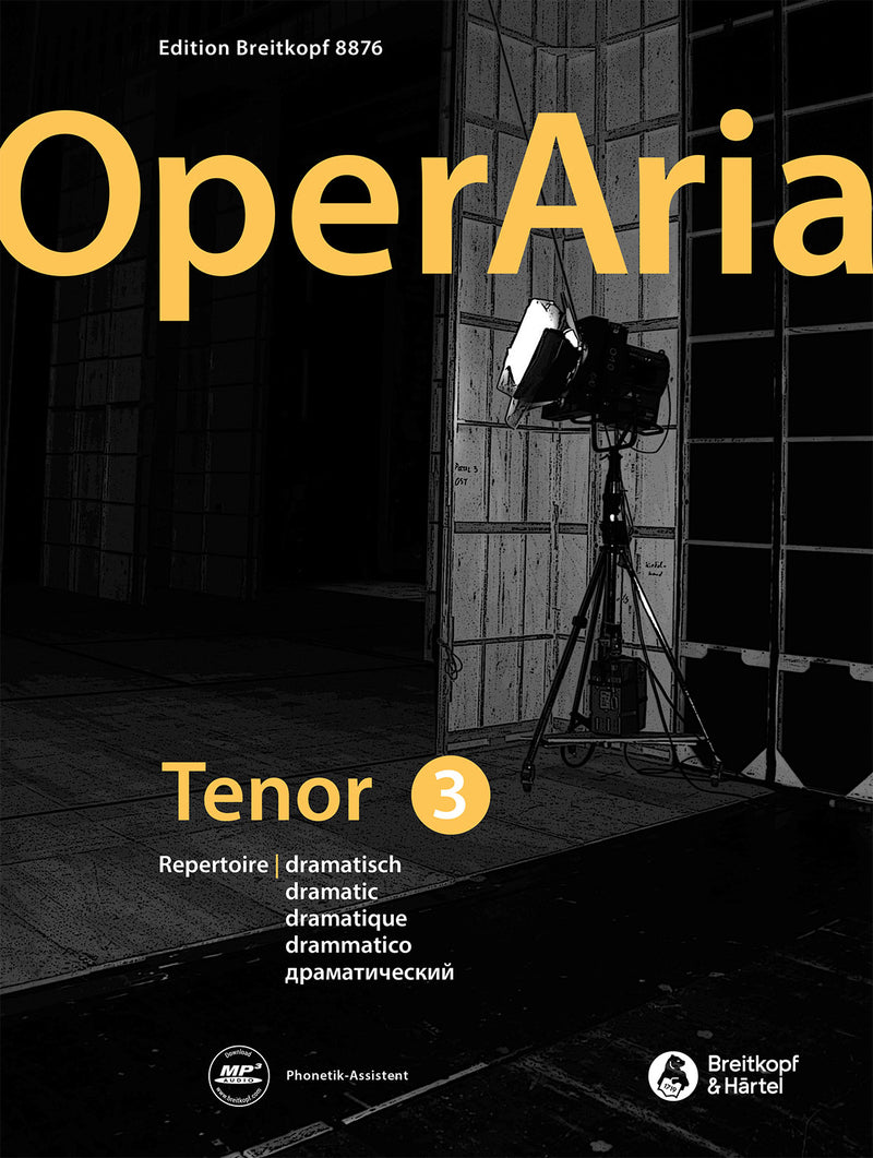 OperAria Tenor, Vol. 3: dramatic