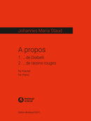 A propos: 1. … de Diabelli • 2. … de raisins rouges