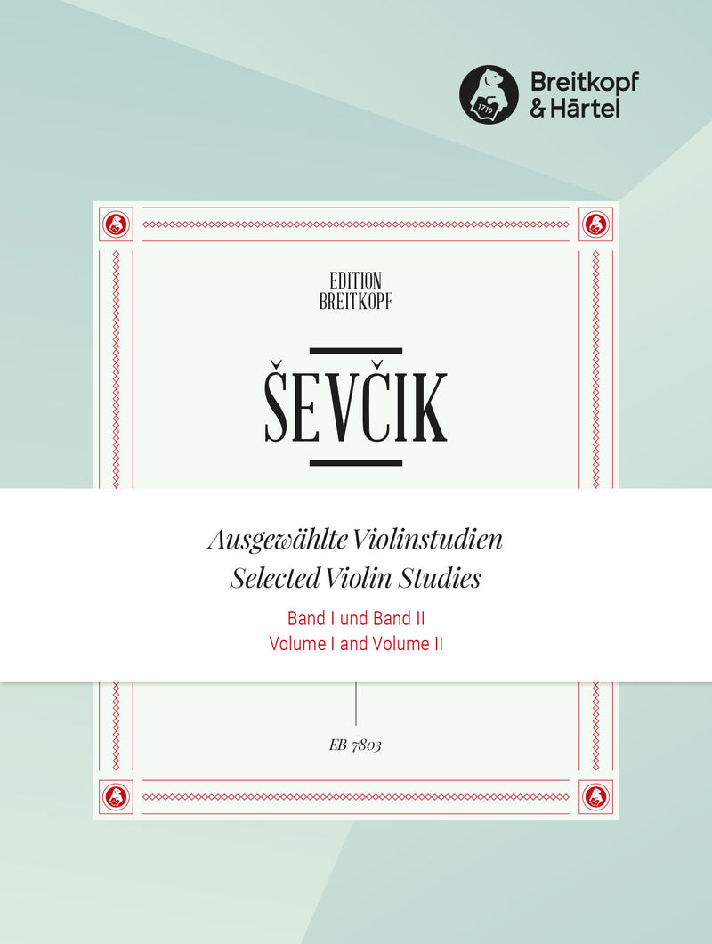 Ausgewählte Violinstudien = Selected Violin Studies, Vol. 1 & 2