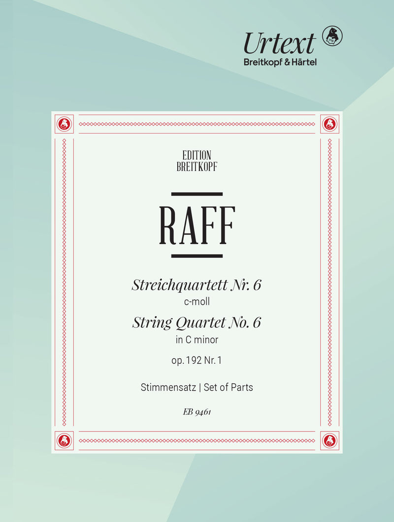 String Quartet No. 6 in C minor Op. 192/1 – “Suite in älterer Form” (Set of parts)