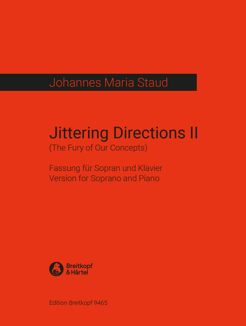 Jittering Directions (Soprano and Piano)