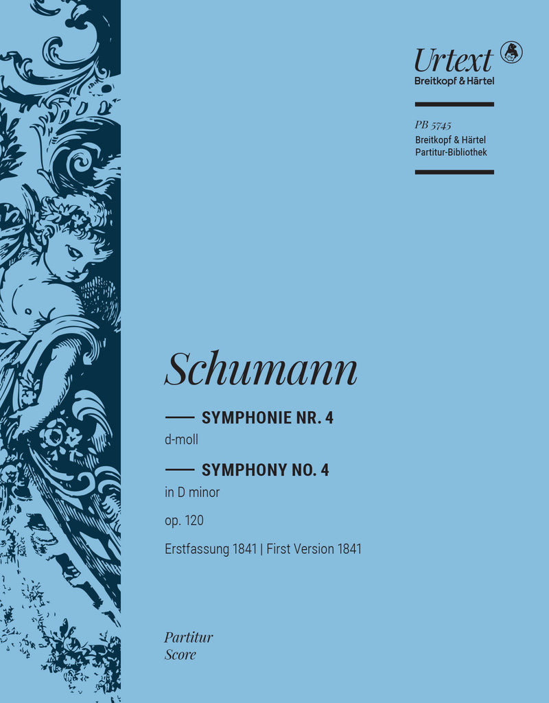 Symphonie = Symphony No. 4 in D minor Op. 120
