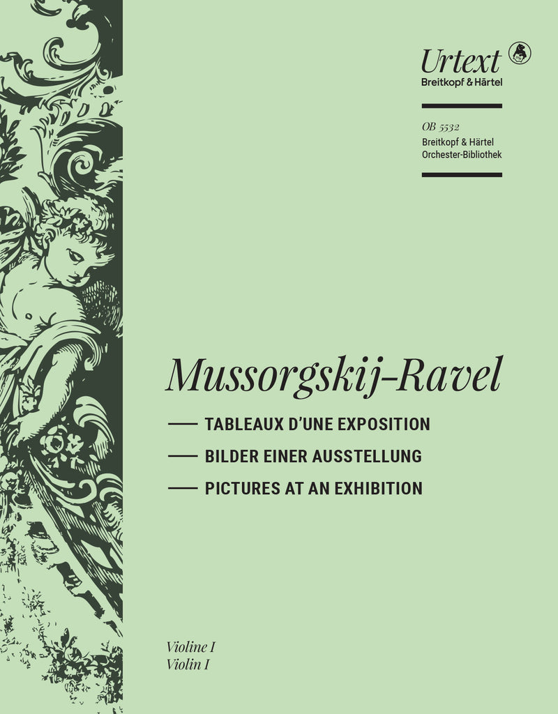 Tableaux d’une exposition (Bilder einer Ausstellung = Pictures at an Exhibition) (Violin 1 Part)