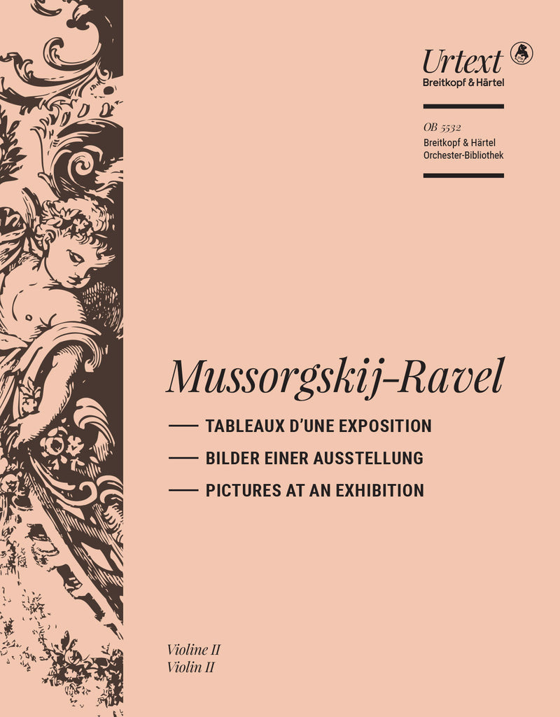 Tableaux d’une exposition (Bilder einer Ausstellung = Pictures at an Exhibition) (Violin 2 Part)