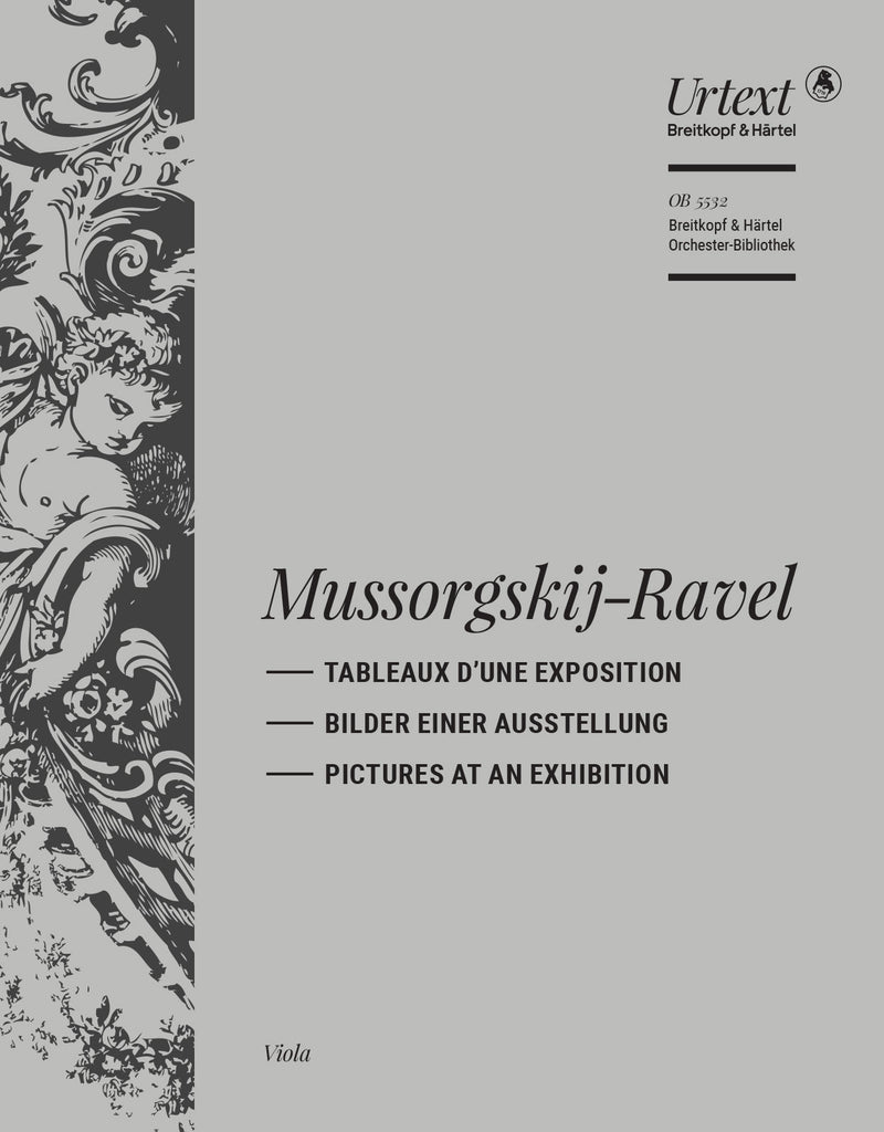 Tableaux d’une exposition (Bilder einer Ausstellung = Pictures at an Exhibition) (Viola Part)