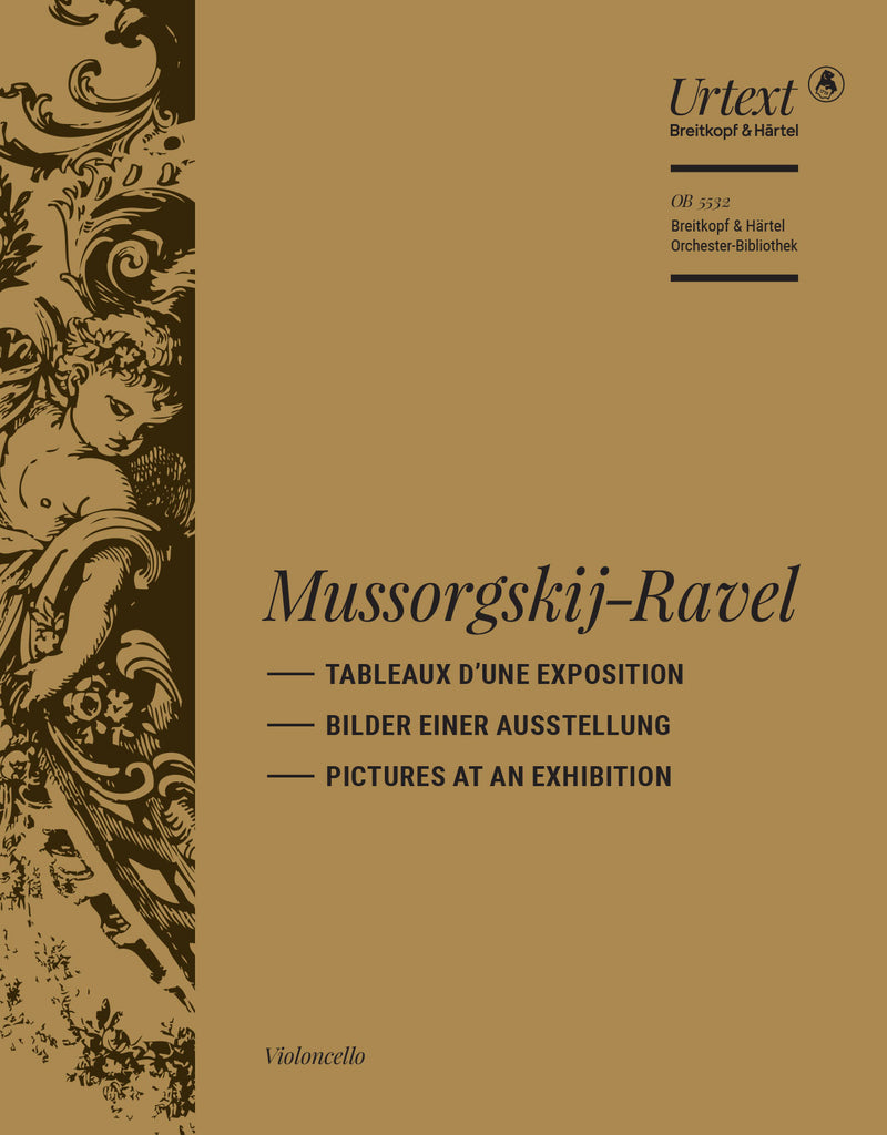 Tableaux d’une exposition (Bilder einer Ausstellung = Pictures at an Exhibition) (Cello Part)
