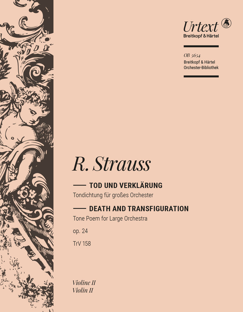 Tod und Verklärung = Death and Transfiguration Op. 24 TrV 158 (Violin 2 Part)