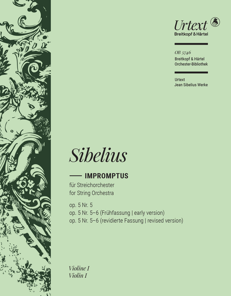 Impromptus (Violin 1 part)