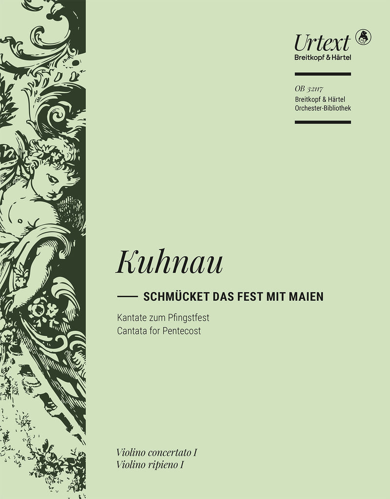 Schmücket das Fest mit Maien (violin 1 part)