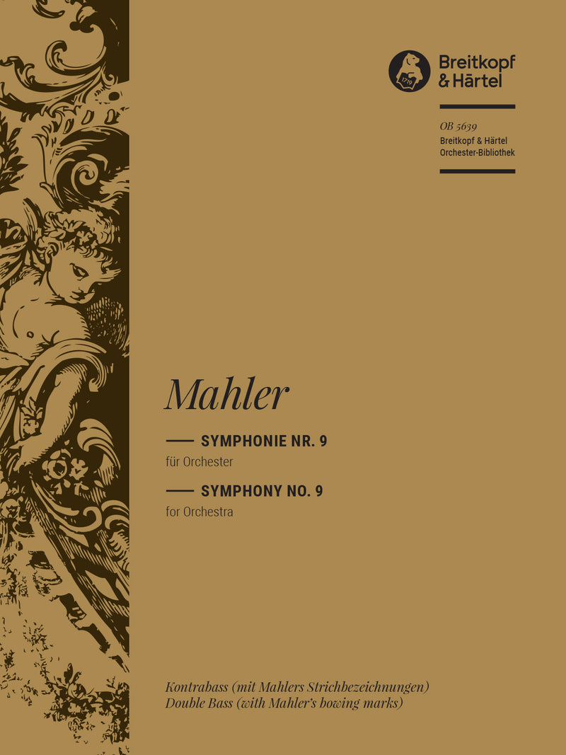 Symphonie Nr. 9 = Symphony No. 9 (marked Double bass part)