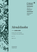 Lauda Sion [op. 73] MWV A 24 (Choral score)