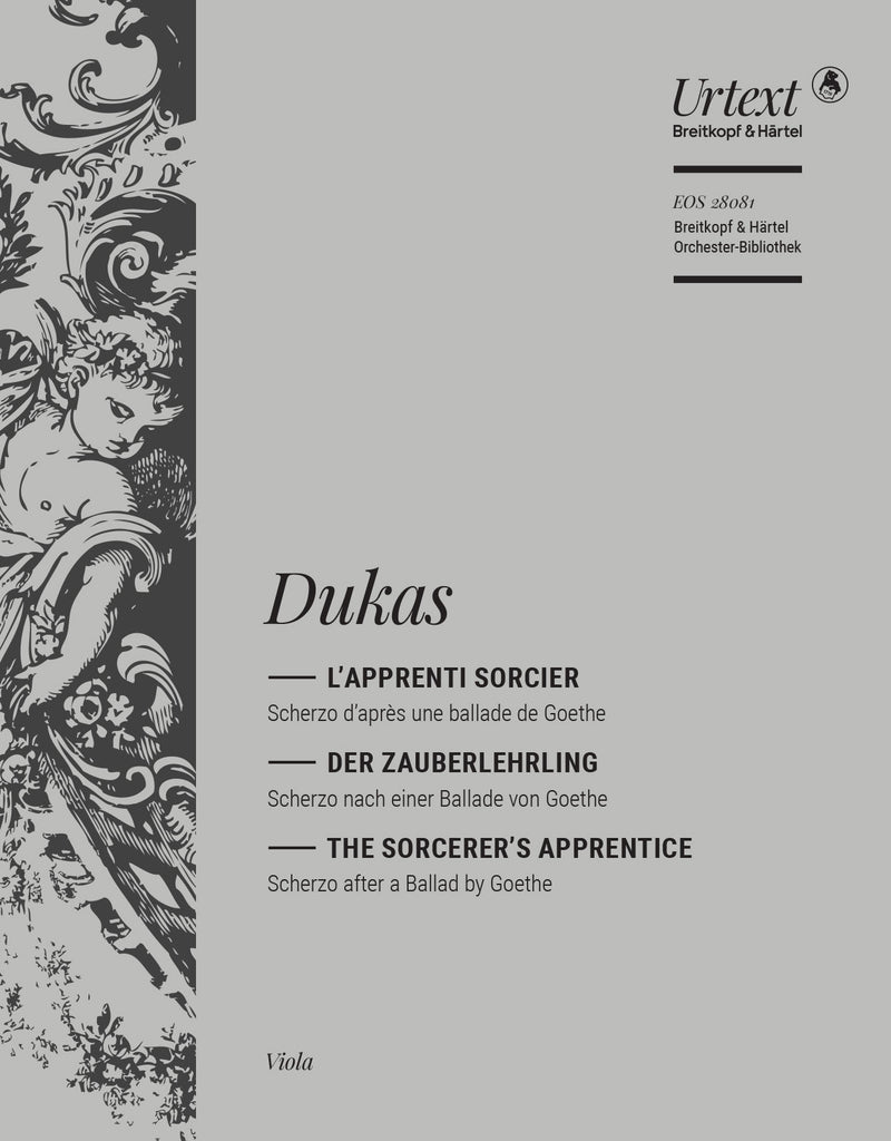 L'Apprenti sorcier (The Sorcerer's Apprenctice) (Viola part)